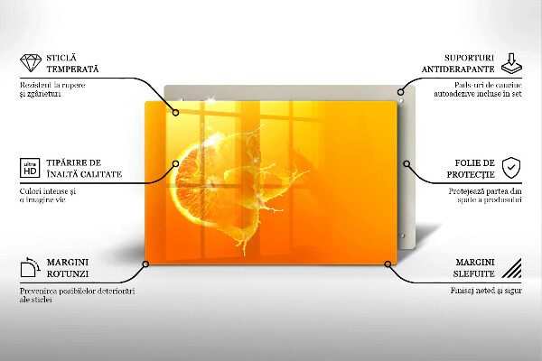 Worktop saver Juicy fruit of orange