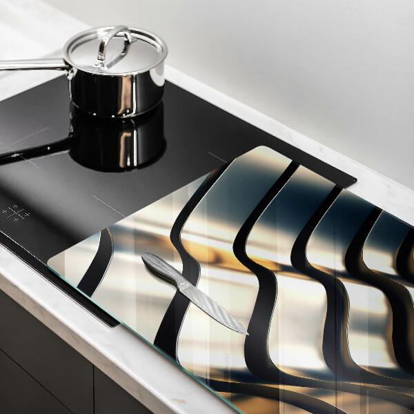 Induction hob protector 3D metal shapes