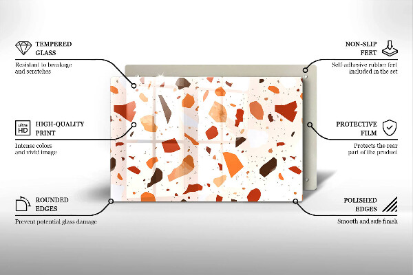 Work surface savers Decorative stone stone