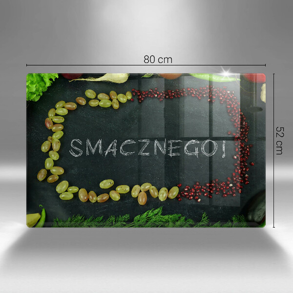 Worktop protector The inscription Tasty!