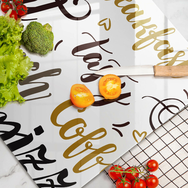 Worktop saver Text Bon Appetit