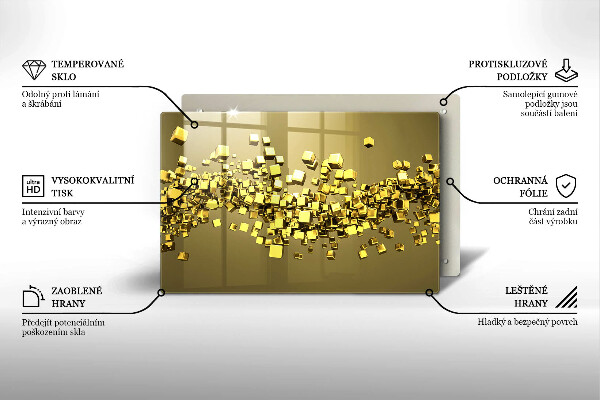 Worktop saver Abstraction 3D geometry