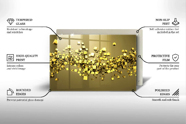 Worktop saver Abstraction 3D geometry