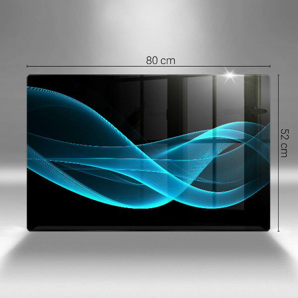 Worktop saver Blue abstraction