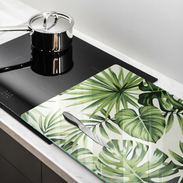 Worktop saver Illustration of the Monstera leaves