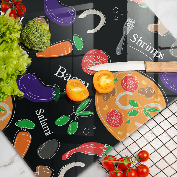 Worktop saver Food illustration