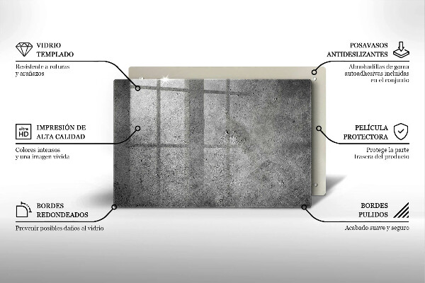 Worktop saver Concrete stone texture