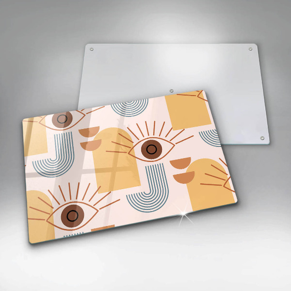 Worktop saver Boho pattern eyes