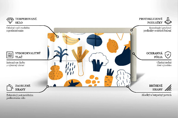 Worktop saver Food illustration