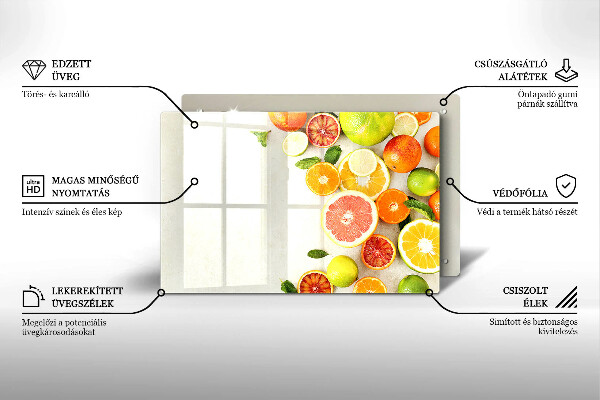 Work surface savers Fruits citruses