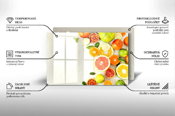 Work surface savers Fruits citruses