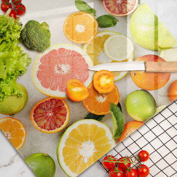 Work surface savers Fruits citruses