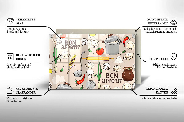 Work surface savers Kitchen illustration