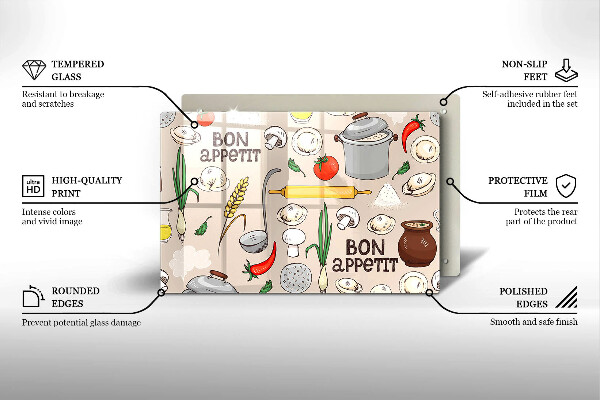 Work surface savers Kitchen illustration