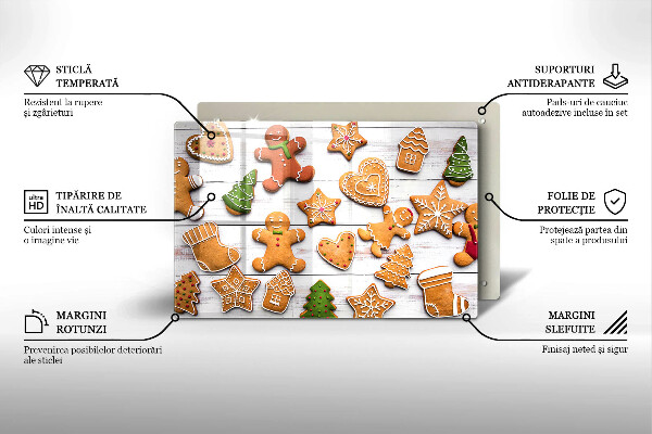 Work surface savers Christmas gingerbread