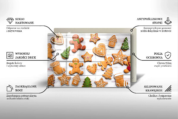Work surface savers Christmas gingerbread