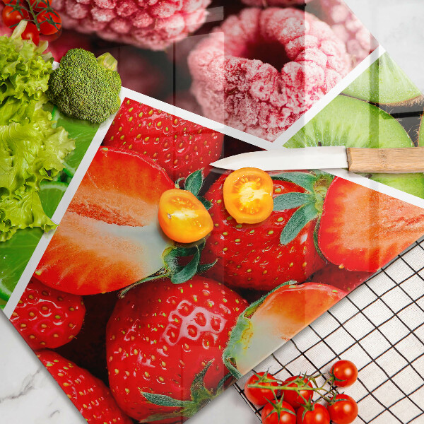 Work surface savers Colorful fruit