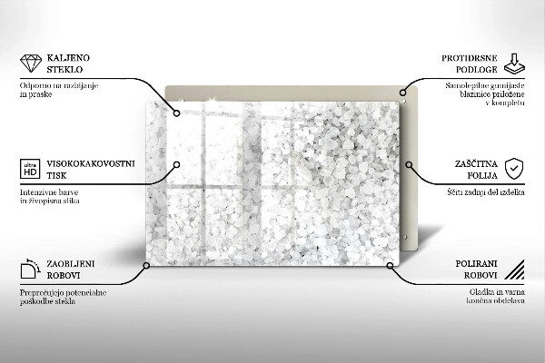 Kitchen worktop saver Salt crystals
