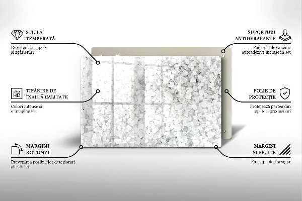 Kitchen worktop saver Salt crystals