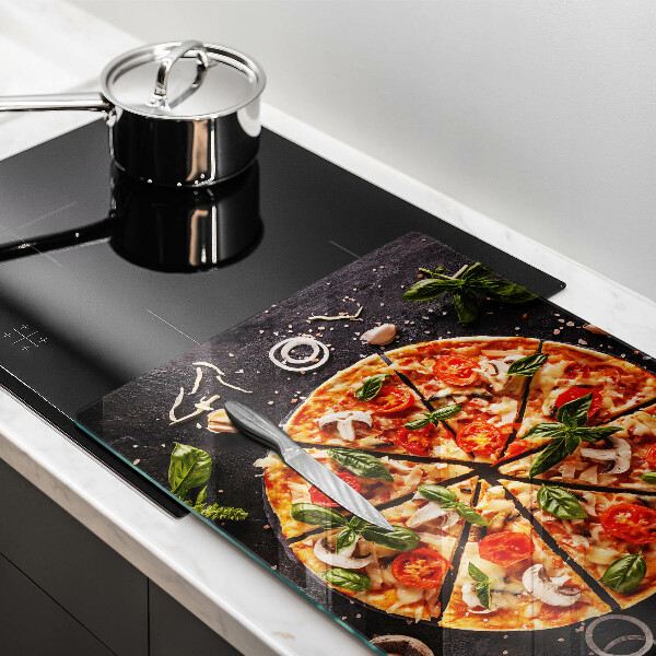 Kitchen worktop saver Pizza with mushrooms