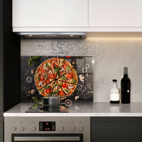 Kitchen worktop saver Pizza with mushrooms