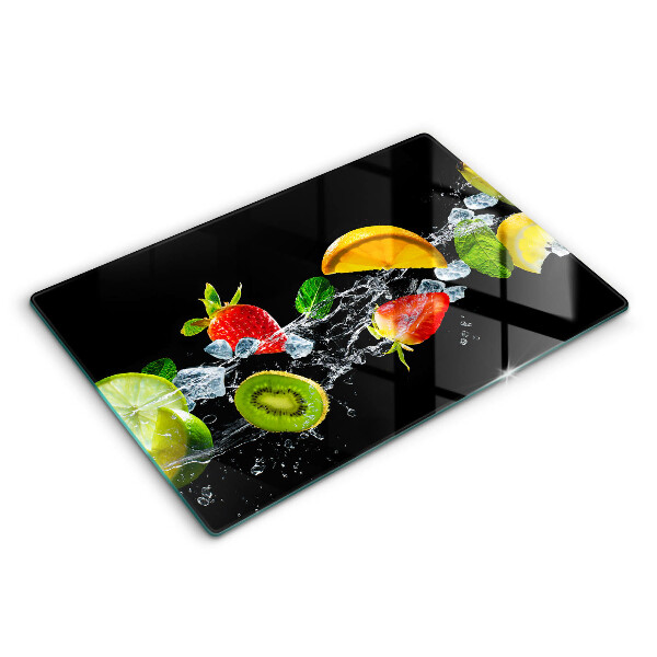 Kitchen worktop saver Fruits in water