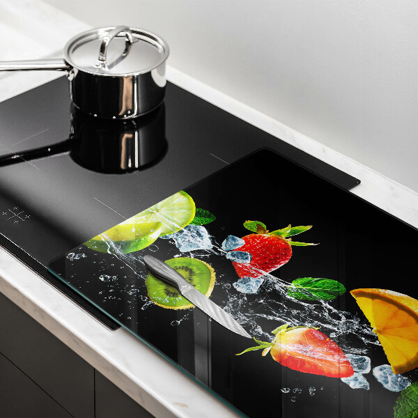 Kitchen worktop saver Fruits in water