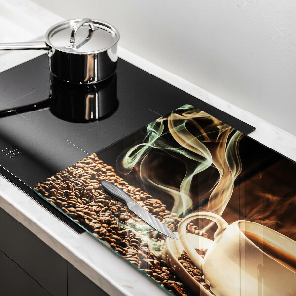 Kitchen worktop saver Cup and coffee beans