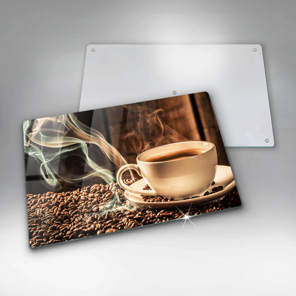 Kitchen worktop saver Cup and coffee beans