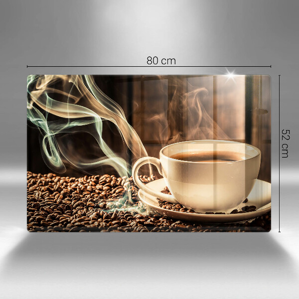 Kitchen worktop saver Cup and coffee beans