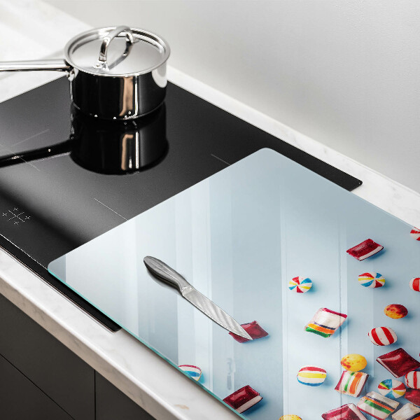 Kitchen worktop saver Colorful candies