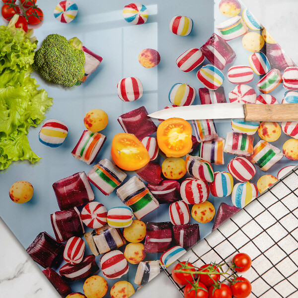 Kitchen worktop saver Colorful candies