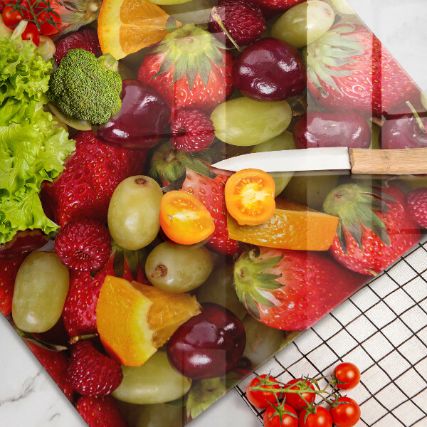 Kitchen worktop saver Summer fruits