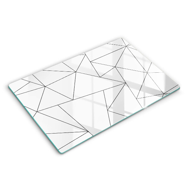 Kitchen worktop saver White triangles