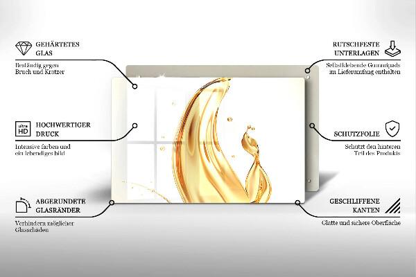 Kitchen worktop saver Olive oil