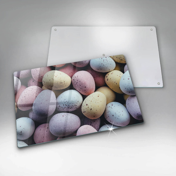 Kitchen worktop saver Easter eggs