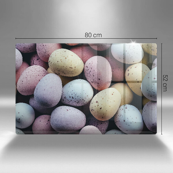 Kitchen worktop saver Easter eggs