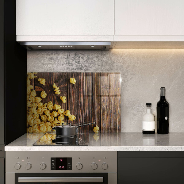 Kitchen worktop saver Pasta on a table