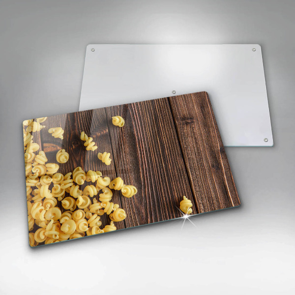 Kitchen worktop saver Pasta on a table