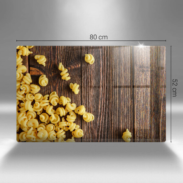 Kitchen worktop saver Pasta on a table