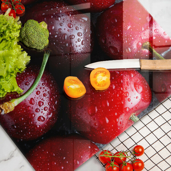 Kitchen worktop saver Cherries close-up