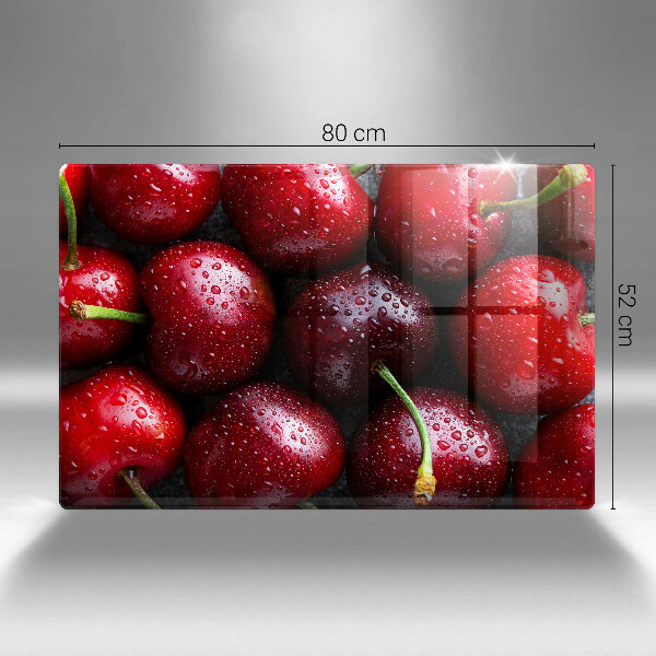 Kitchen worktop saver Cherries close-up