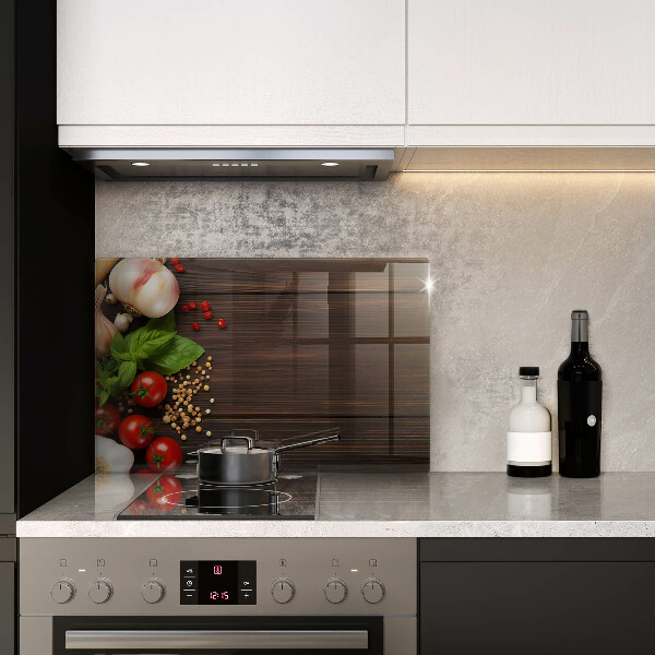 Kitchen worktop saver Vegetables on the table