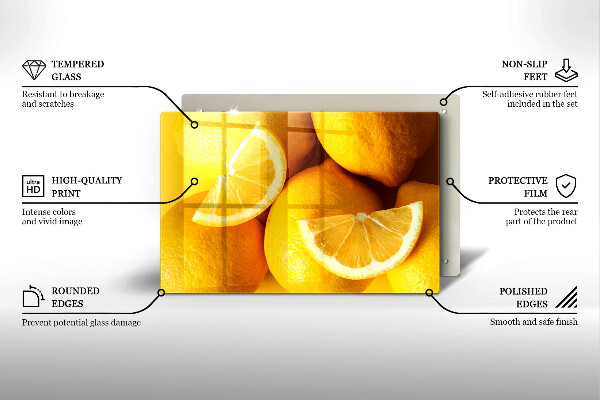 Kitchen worktop saver Juicy lemons