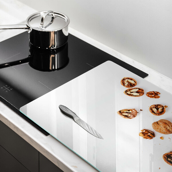 Kitchen worktop saver Nuts on a white background