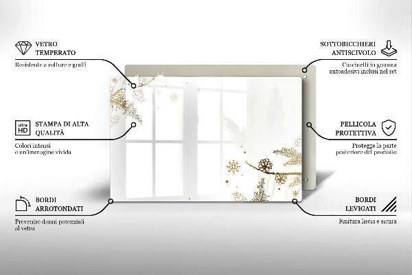 Kitchen worktop saver Winter decorations