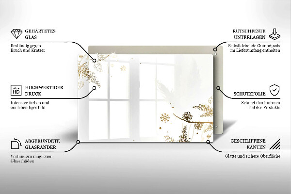 Kitchen worktop saver Winter decorations