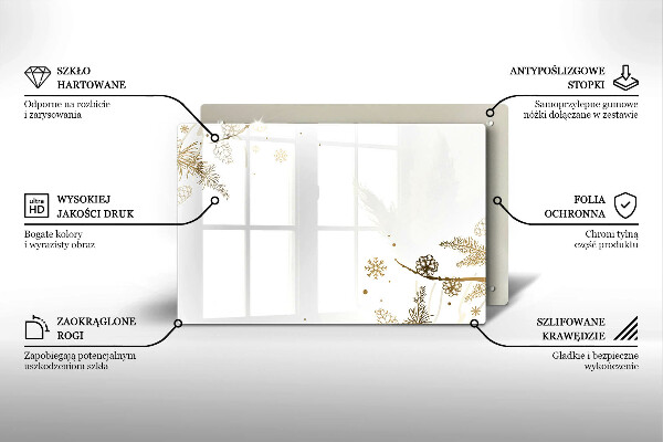 Kitchen worktop saver Winter decorations