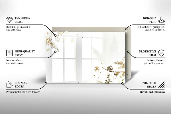 Kitchen worktop saver Winter decorations