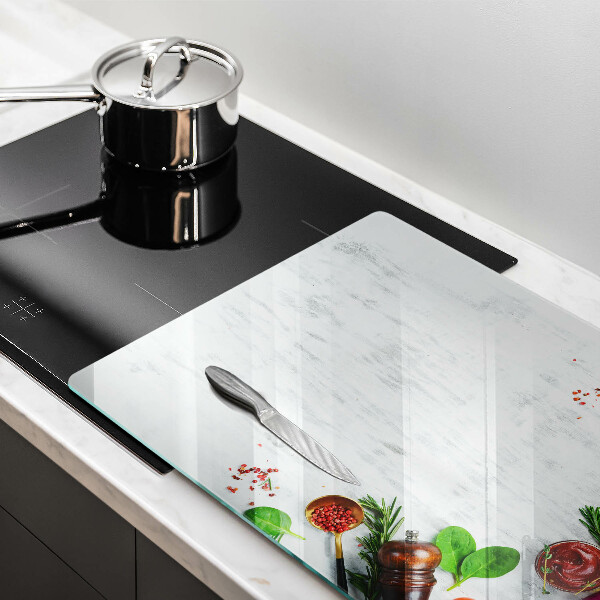 Kitchen worktop saver Vegetables and spices